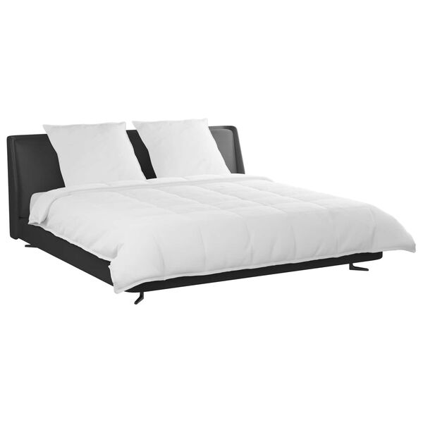 vidaXL Segas komplekts ar spilvenu 3 pcs Balts Dūnu spalva