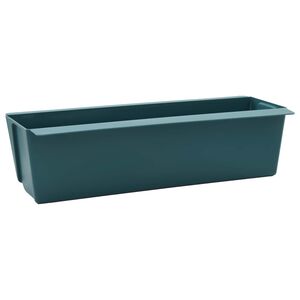 vidaXL Ziedu kastes Eiro paletēm 24 gab. Zaļa 36 x 13,5 x 9,5 cm