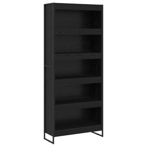vidaXL Grāmatplaukts 80 x 30 x 189,5 cm Inženierijas koks