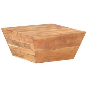 vidaXL kafijas galdiņ&scaron;, 66x66x30 cm, V forma, akācijas masīvkoks