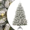 vidaXL Mākslīgā Ziemassvētku eglīte 270 cm 300 LED Silti balts