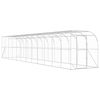 vidaXL Pret sienu vistas būris Sudraba 600 x 150 x 215 cm