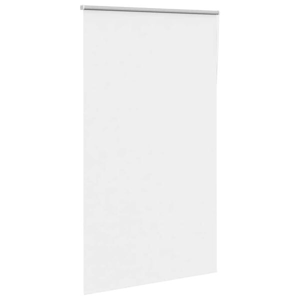 vidaXL rullo žalūzija balta 125x210 cm auduma platums 121,6 cm