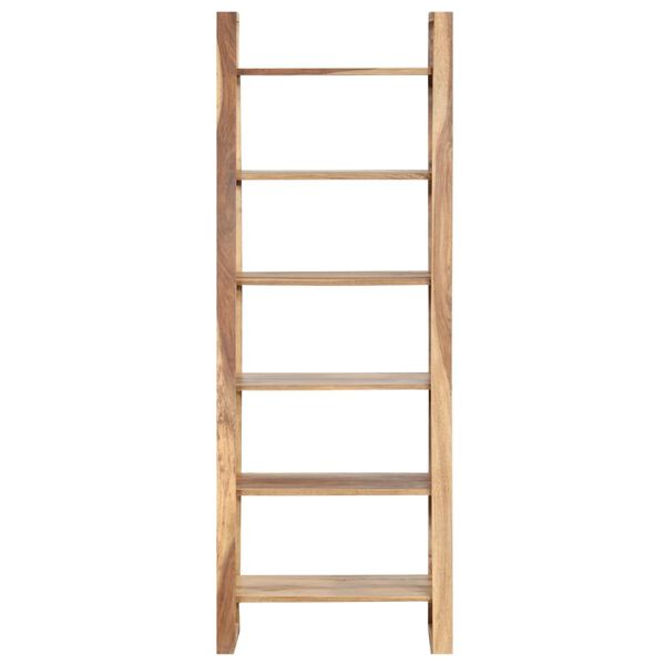 vidaXL grāmatplaukts, 60x38x160 cm, masīvs rožkoks