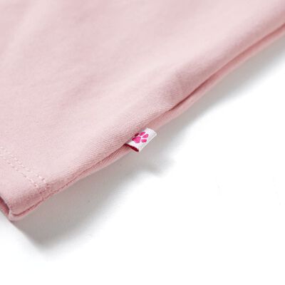 Bērnu kleita ar aukliņu, gaiši rozā, 92