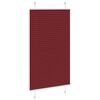 vidaXL kroku žalūzija Bordo sarkana 75x150 cm auduma platums 74,4 cm