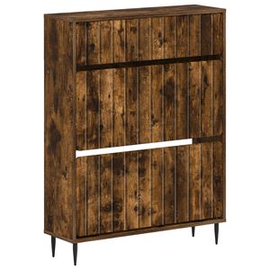 vidaXL Apavu skapis ZWOLLE 78 x 24 x 103 cm Inženierijas koks