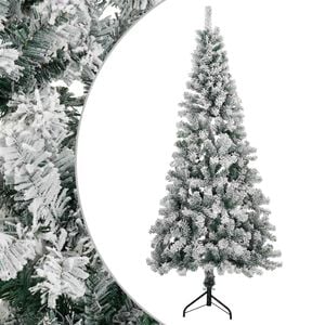 vidaXL Mākslīgā Ziemassvētku eglīte 120 cm PVC un tērauds