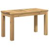 vidaXL Kafijas galdiņ&scaron; Balts 60,5 x 30 x 36 cm Cietā akācijas koks