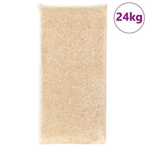 vidaXL koka skaidas dzīvnieku pakai&scaron;iem, mīkstkoks, 24 kg