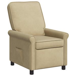 vidaXL Atzveltnes krēsls Pelēki zaļa 69 x 95 x 101 cm Audums