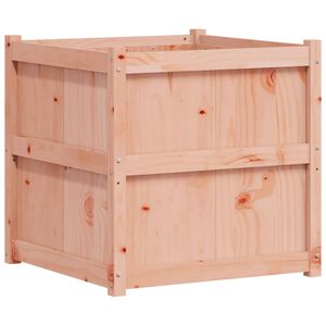 vidaXL dārza puķu kaste, 70x70x70 cm, Duglasa egles masīvkoks