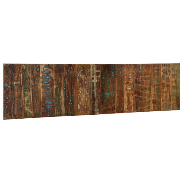 vidaXL galvgalis Daudzkrāsains 200 cm Reģenerēts masīvkoks