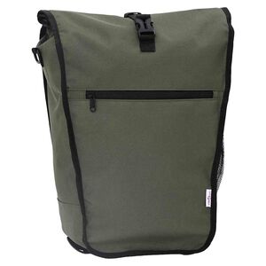 vidaXL Velosipēda soma Olīvu zaļ&scaron; 34 x 16 x 59 cm Poliesters