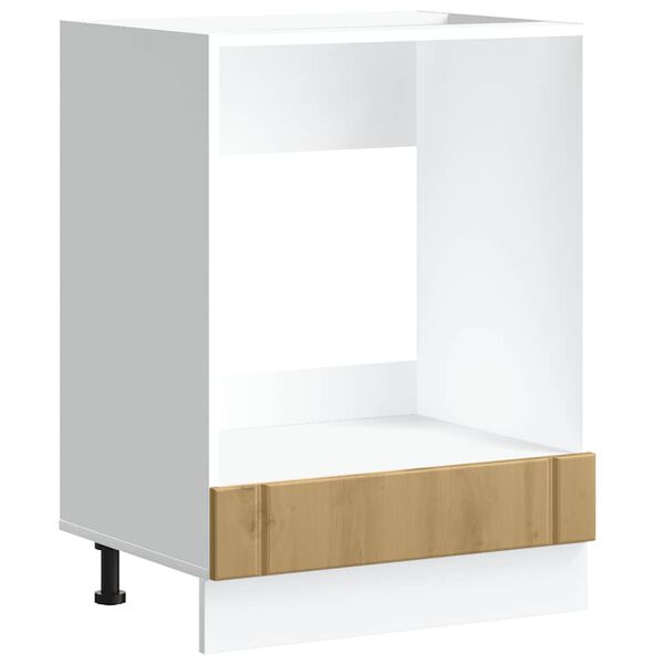 vidaXL cepe&scaron;krāsns skapis "Lucca" Artisan Oak Engineered Wood