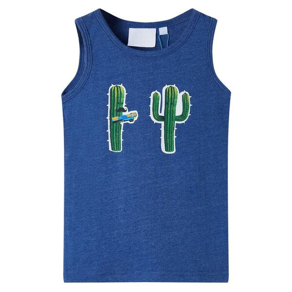 Bērnu krekls, bez piedurknēm, zils, 116