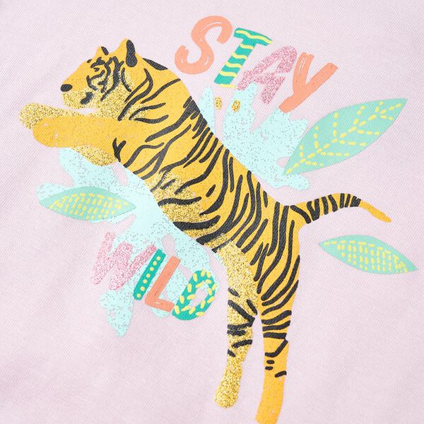 Bērnu T-krekls, ceriņu krāsā, 116