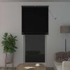 vidaXL Venēcijas žalūzija Melns 213 x 80 cm PVC