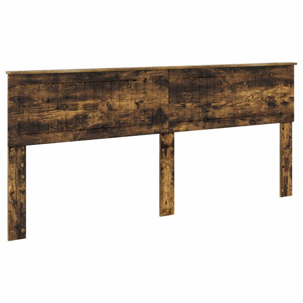 vidaXL Galvgalis Dūmaka ozols 200 cm Inženierijas koks