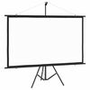 vidaXL projekcijas ekrāns ar statīvu, 72", 16:9