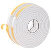 vidaXL Pa&scaron;līpo&scaron;a putas lente 2 gab. Balts 20mm x 5m CR putuplasts