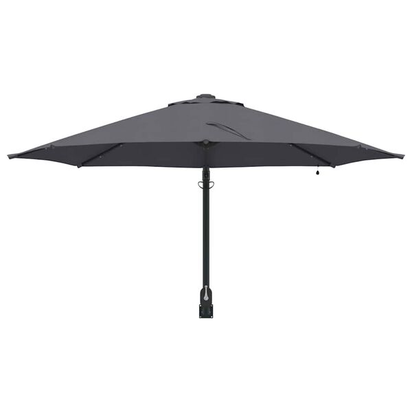 vidaXL Dārza parasols Antracīts 248 x 248 x 148 cm