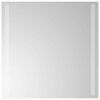 vidaXL vannasistabas spogulis ar LED, 50x50 cm