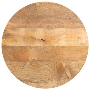 vidaXL galda virsma, &Oslash; 40x3,8 cm, apaļa, mango masīvkoks