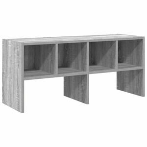 vidaXL apavu skapis saliekamas pelēka ozola 89,5x30x40 cm