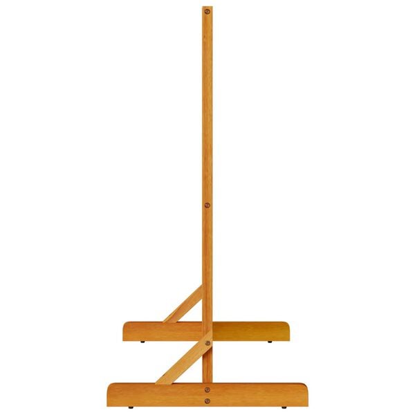 vidaXL Privātuma ekrāns Brūna 79.5 x 50 x 110 cm Akācijas masīvkoks