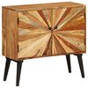 vidaXL kumode, mango masīvkoks, 85x30x75 cm
