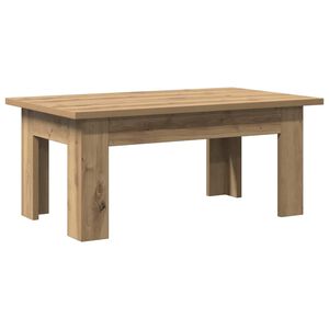 vidaXL kafijas galdiņ&scaron; ozola smatnieks 100x60x42 cm inženierijas koks