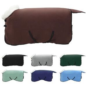 vidaXL Zirgu sega Pilnīgs tum&scaron;i brūns 135 cm Polāra poliestera