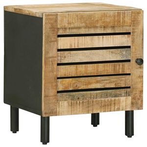 vidaXL Naktsgaldiņ&scaron; Dabiska 40 x 33 x 46 cm Cieta mango koksne