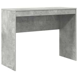 vidaXL Galds Betona pelēks 100 x 40 x 76 cm
