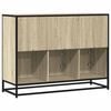 vidaXL bufete Sonoma Ozols 100x35x76 cm Engineered Wood