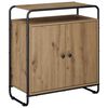 vidaXL Bufete Artisan Ozols 68 x 35 x 75 cm Koksnes izstrādājums