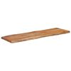 vidaXL galda virsma: 120x40x2,5 cm, taisnstūra, akācijas masīvkoks
