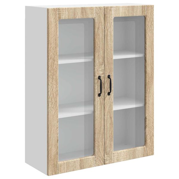vidaXL Virtuves Skapis Kalmar Sonoma ozols 80 x 31 x 100 cm