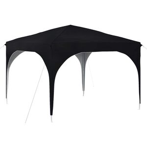 vidaXL Pop-up svinību teltis 290 x 290 x 245 cm Antracīts