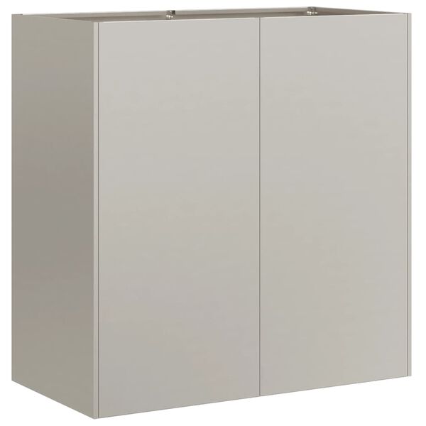 vidaXL puķu kaste, rūsas, 80x40x80 cm, izturīgs tērauds