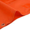 vidaXL Tarps 650g / m&sup2; Oranža 3 x 4 m Audekls ar PVC pārklājumu