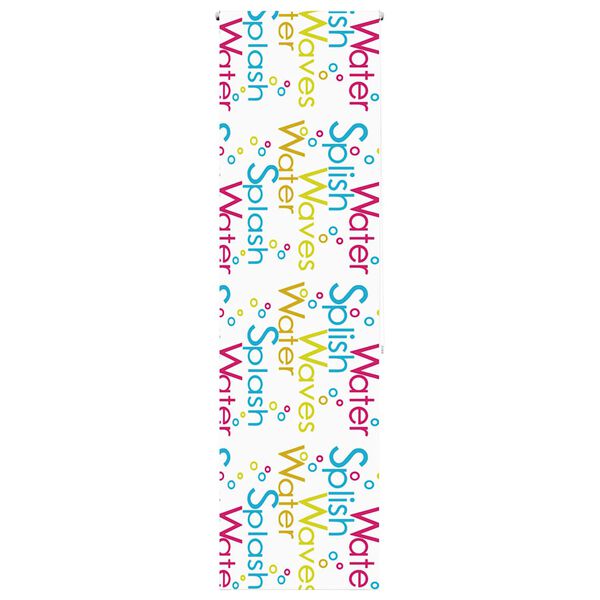 vidaXL rullo žalūzija dušai, 60x240 cm, auduma platums 56 cm