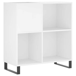 vidaXL skapītis, 84,5x38x89 cm, inženierijas koks, balts