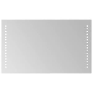 vidaXL vannasistabas spogulis ar LED, 50x30 cm