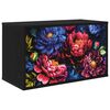 vidaXL Sienā montējams TV skapis KIEL 69 x 33 x 40 cm Melns ozols