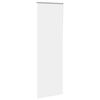 vidaXL rullo žalūzija balta 75x230 cm auduma platums 70,7cm poliesters