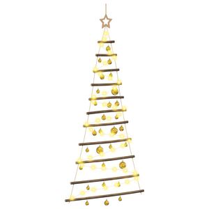 vidaXL Karājo&scaron;s Ziemassvētku koks ar bumbieriem 150 cm 80 LED
