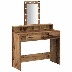vidaXL Dressing galds Brūna 100 x 41 x 140 cm Inženierijas koks