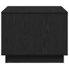 vidaXL Kafijas galdiņ&scaron; Melns ozolkoks 55 x 55 x 42 cm